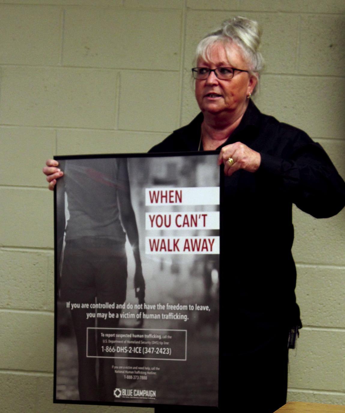 Team Introduces Human Trafficking Awareness Posters Eastern Times